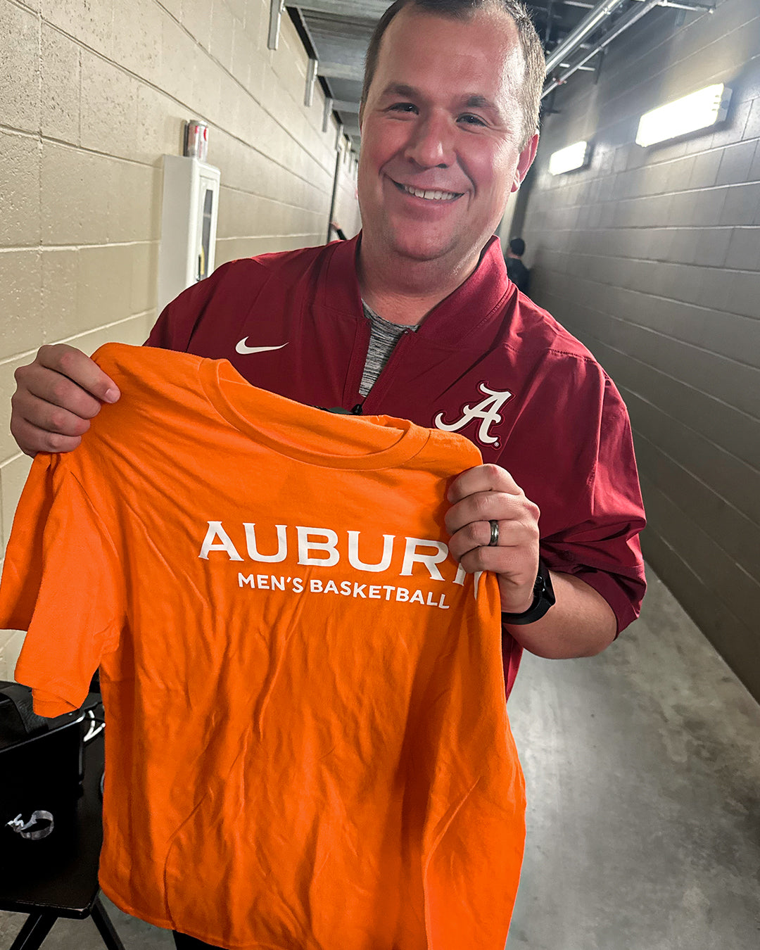 Autographed Game T-Shirt (Men's Basketball vs. Auburn)