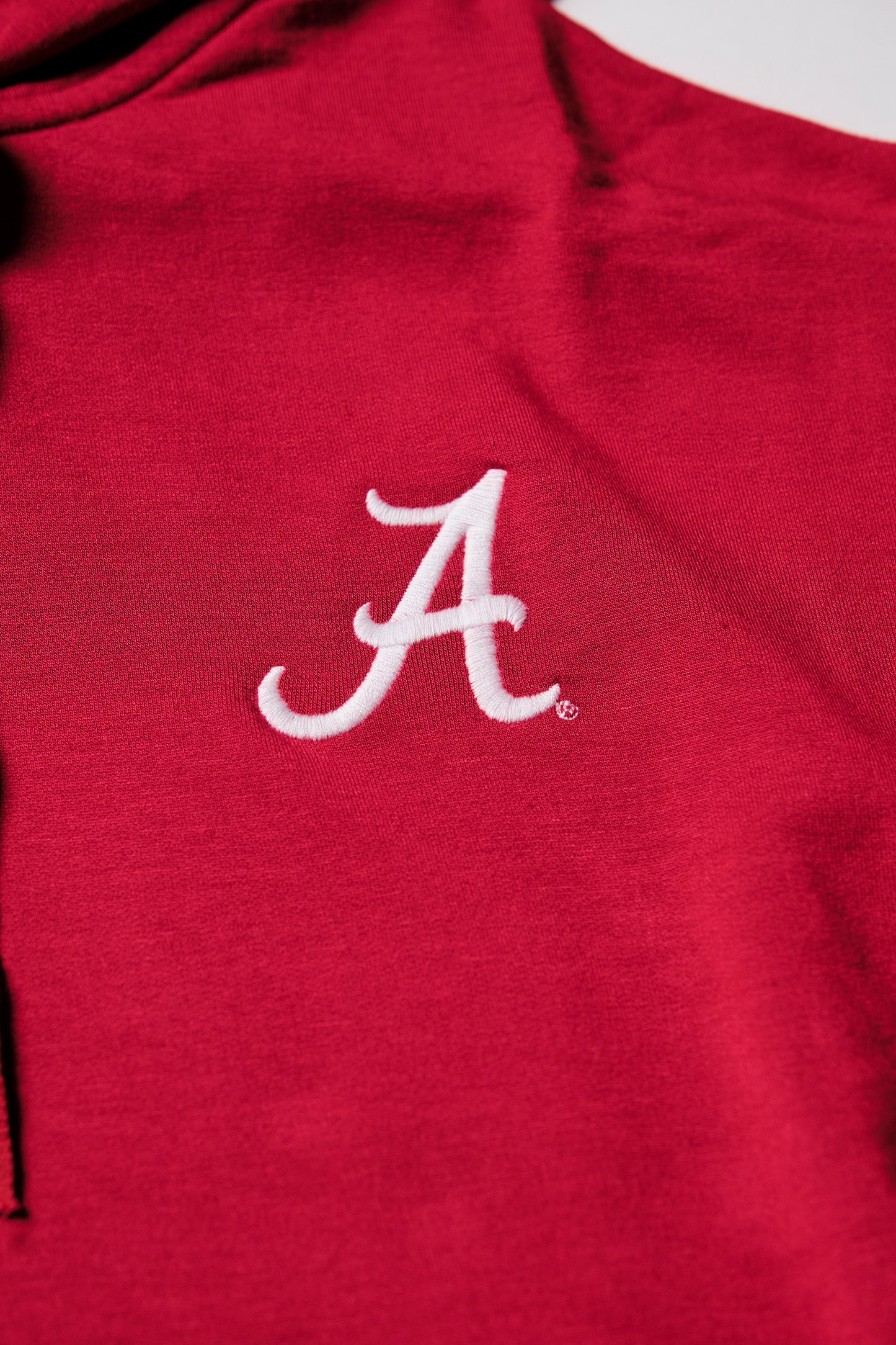 Logo Softest Fleece Hoodie in Crimson