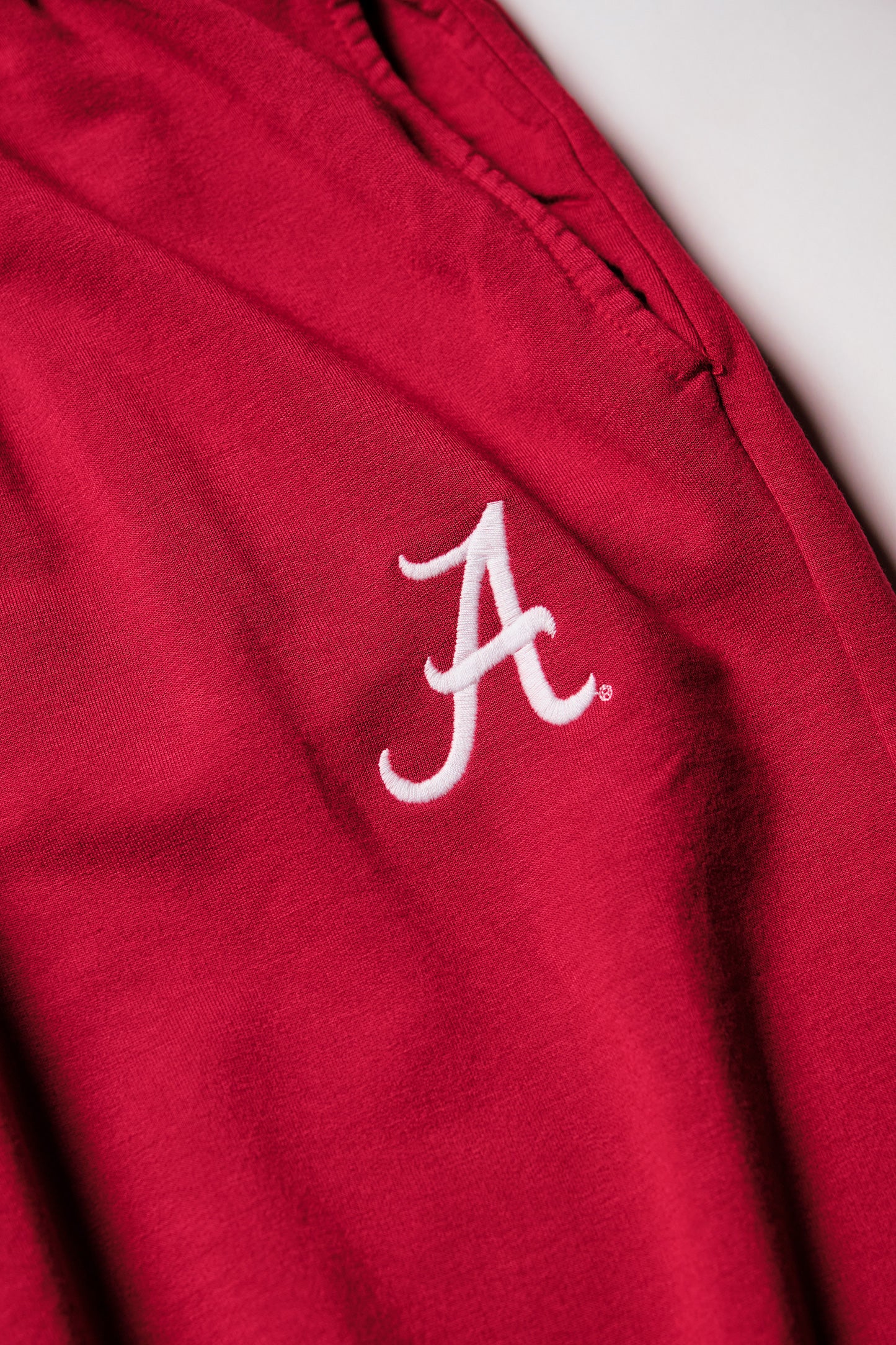 Logo Softest Fleece Jogger in Crimson