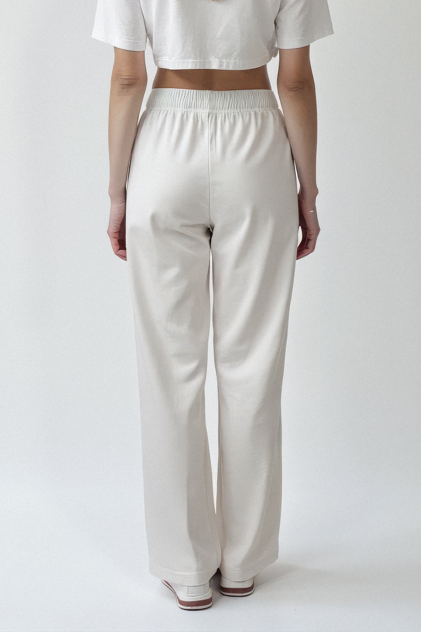 Roll Tide Softest Fleece Straight Leg Sweatpant in White