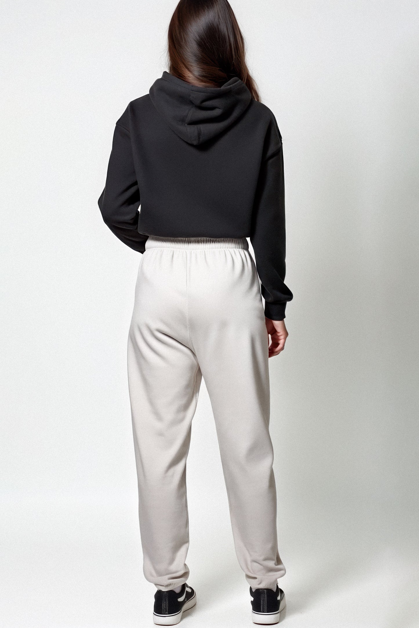 Logo Softest Fleece Jogger in White