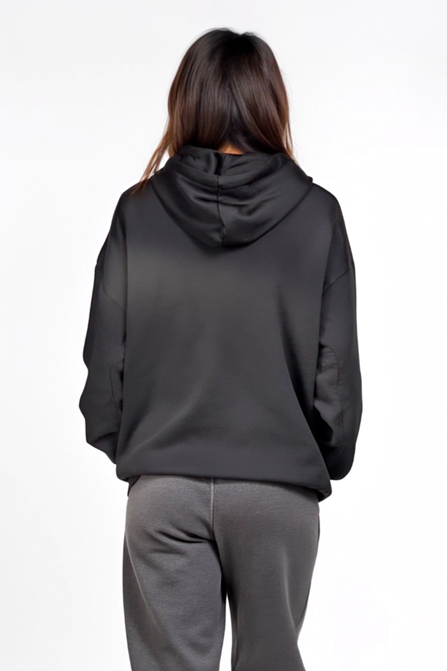 Mini Bama Softest Fleece Hoodie in Black