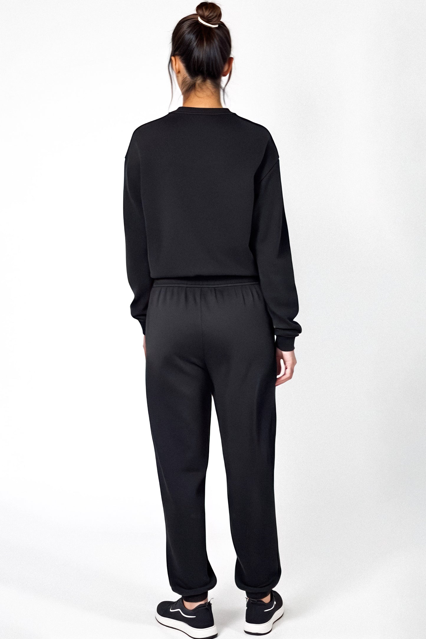Logo Softest Fleece Jogger in Black