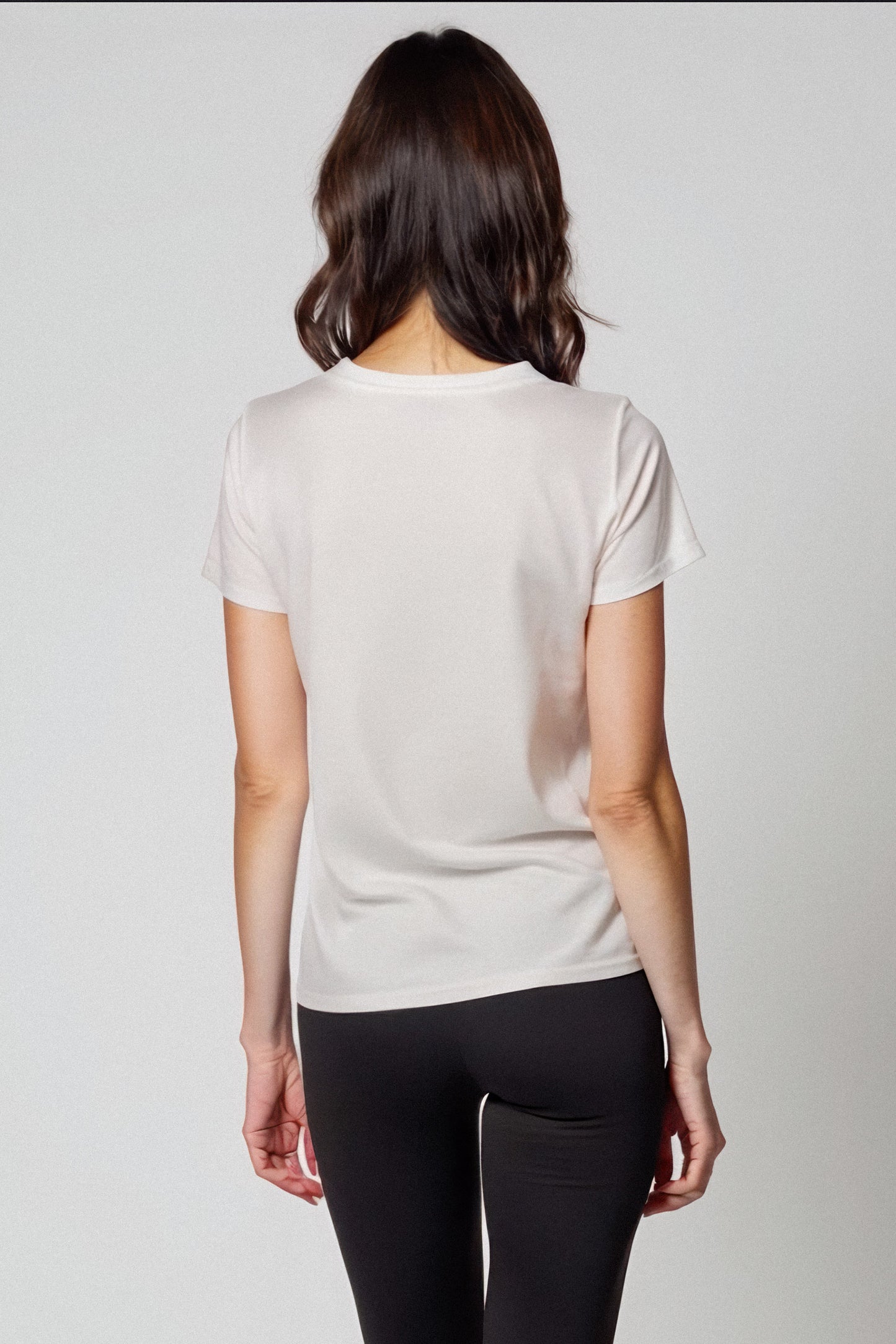 Logo Butter Soft Crew in White