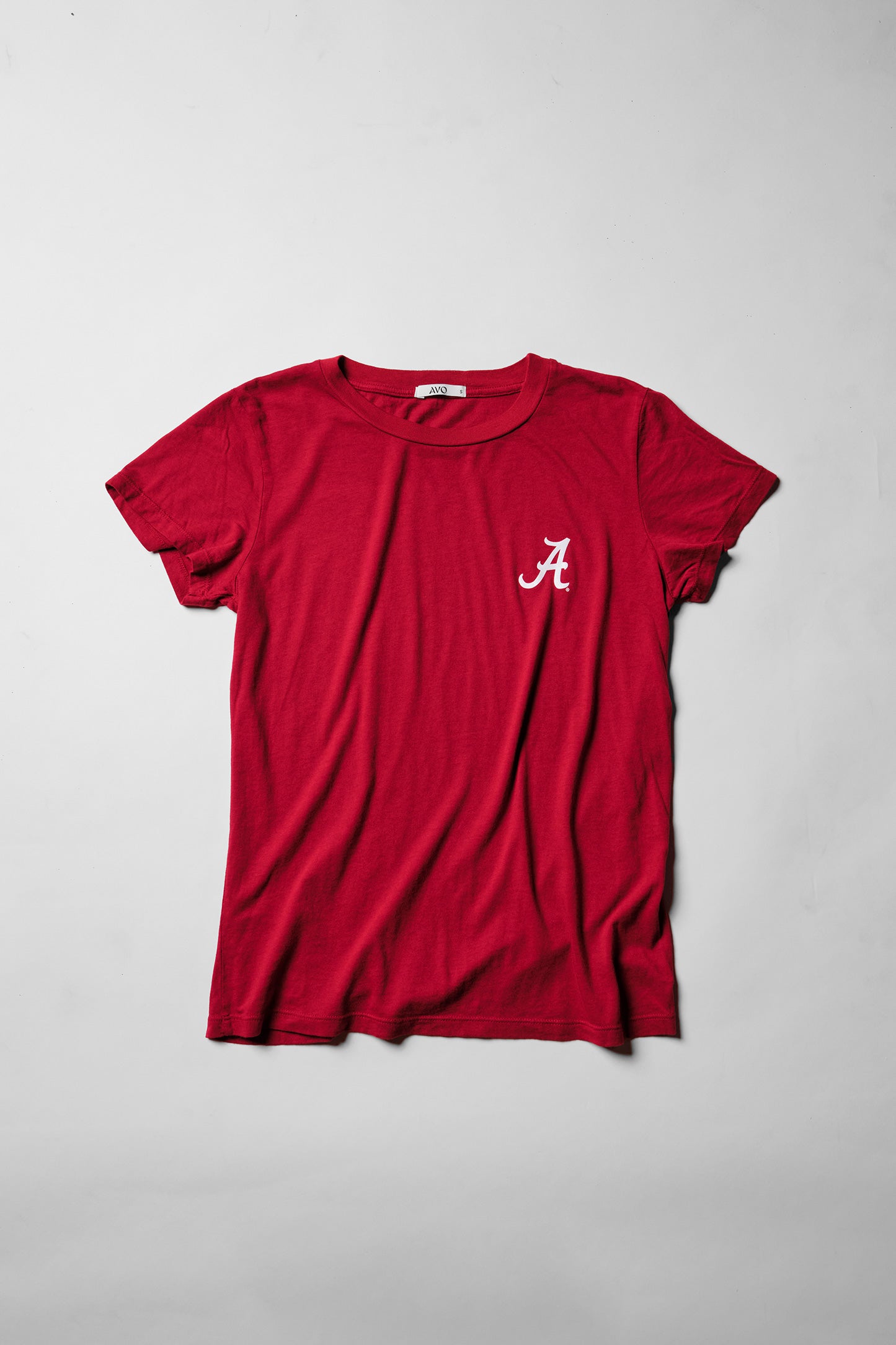 Logo Butter Soft Crew in Crimson