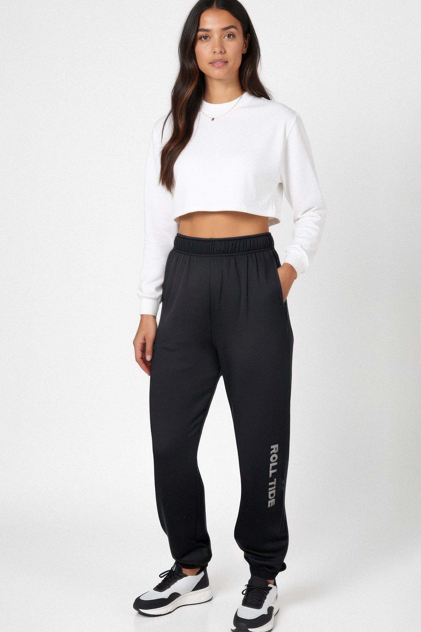 Roll Tide Softest Fleece Jogger in Black