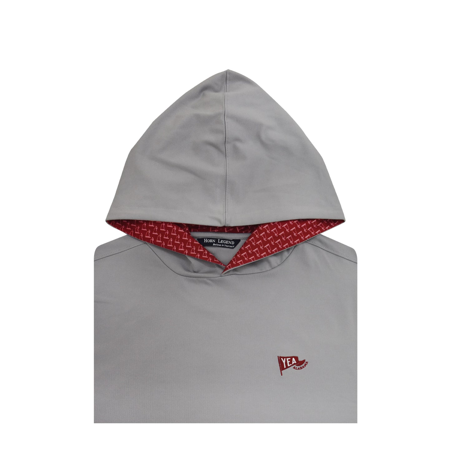 Micro Fleece Performance Pennant Print Hoodie