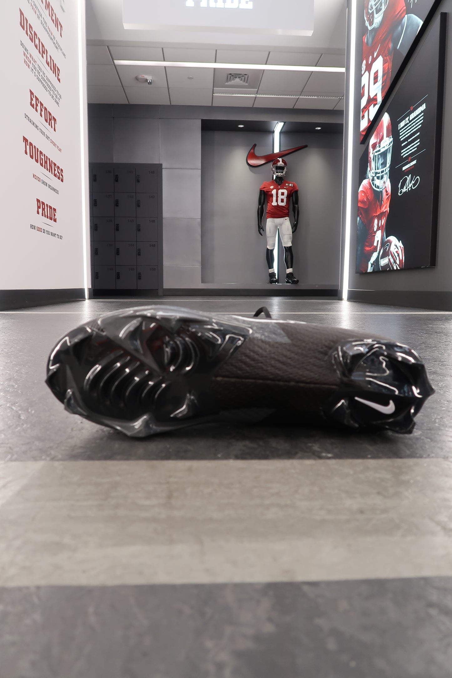 Jalen Milroe Autographed Cleat