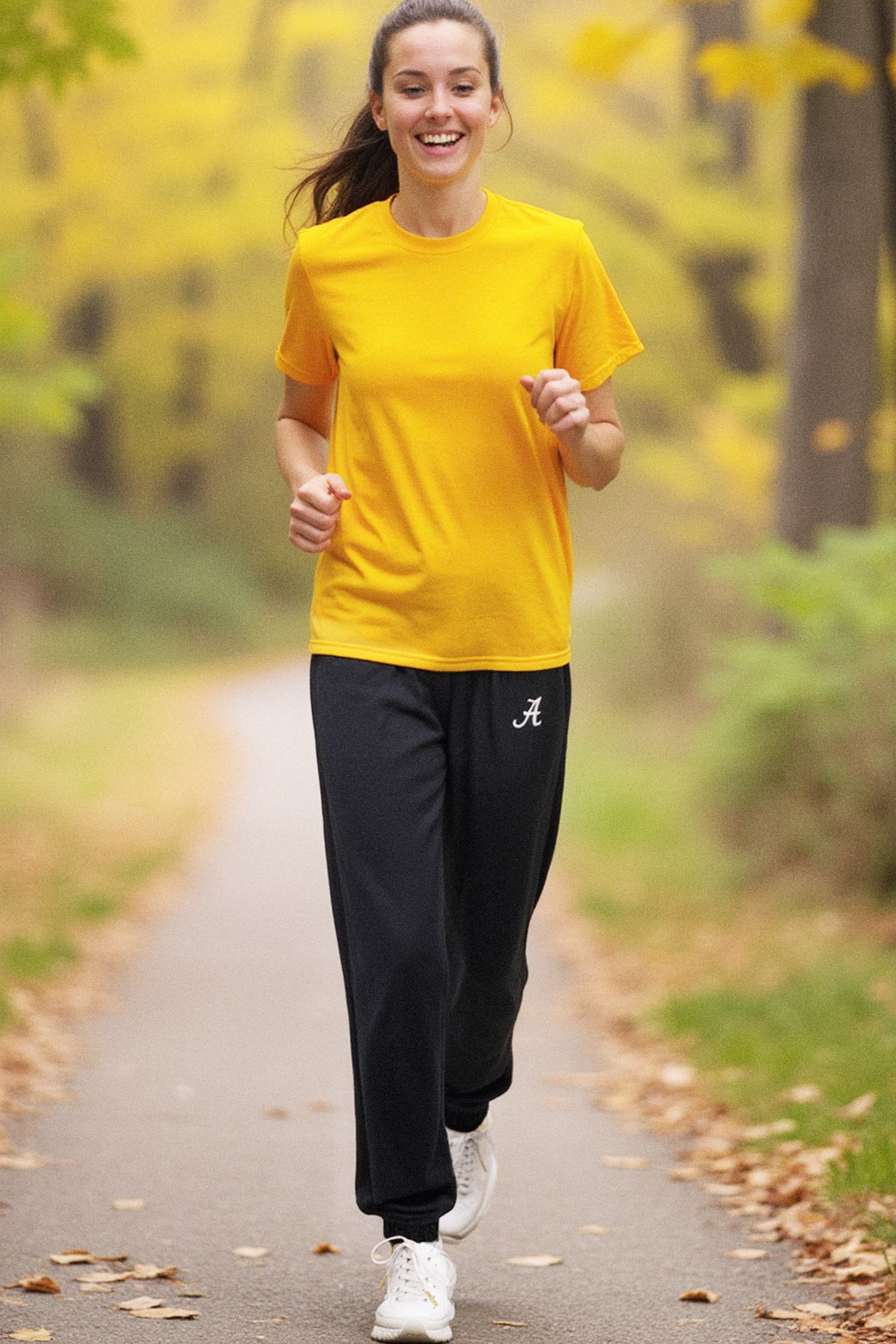 Logo Softest Fleece Jogger in Black