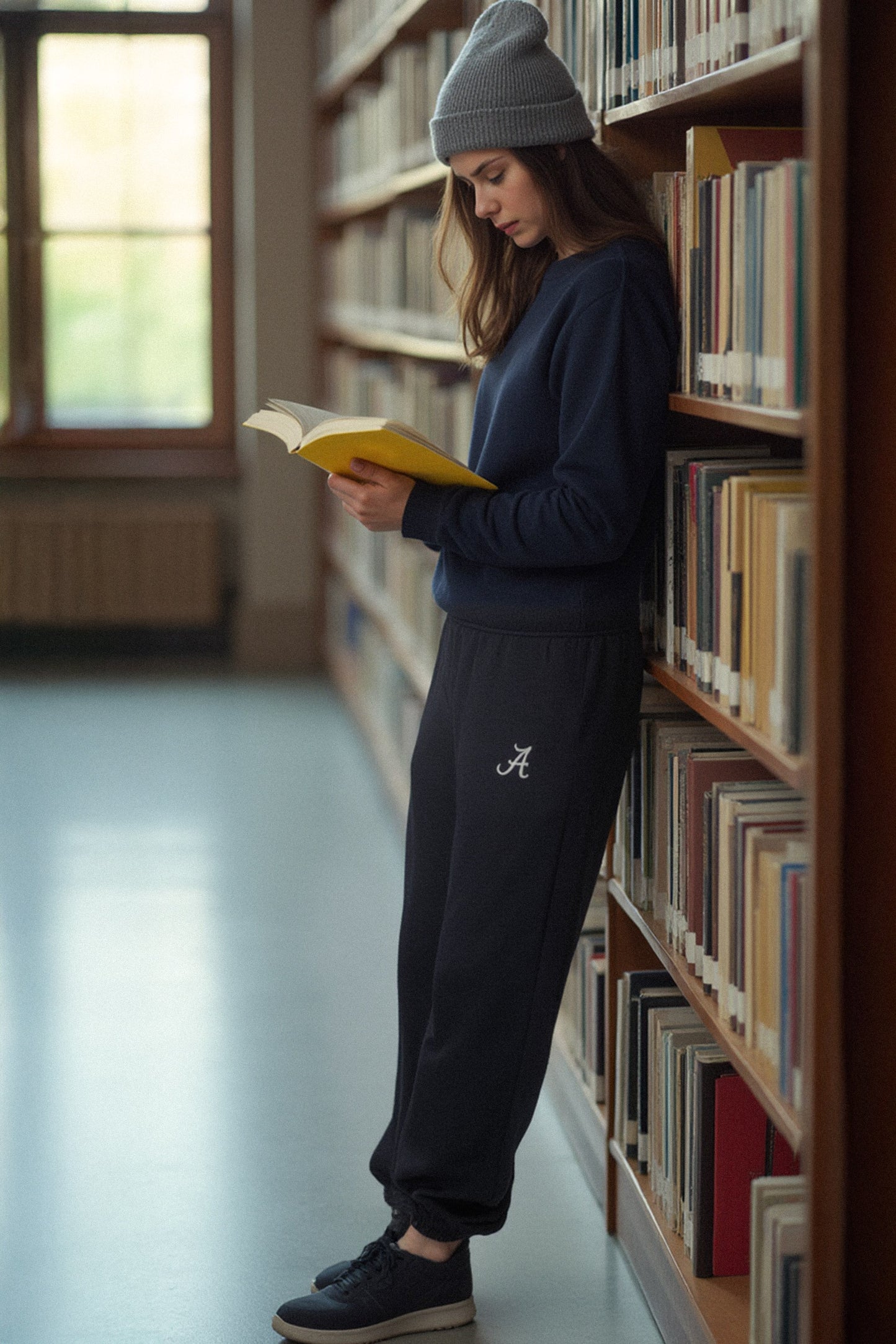 Logo Softest Fleece Jogger in Black