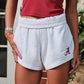 Logo Softest Fleece Short in White