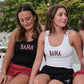 BAMA 2x1 Luxe Rib Tank in White