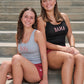 BAMA 2x1 Luxe Rib Tank in Black