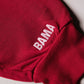 Mini Bama Softest Fleece Crewneck in Crimson