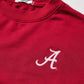Logo Softest Fleece Crewneck in Crimson