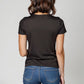 Logo Butter Soft Crew in Black