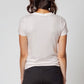 Logo Butter Soft Boxy Crop in White