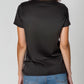 Logo Butter Soft V-Neck in Black