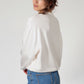 Mini Bama Softest Fleece Crewneck in White