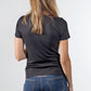 Mini Logo Butter Soft Crew in Black
