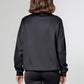 Mini Bama Softest Fleece Crewneck in Black