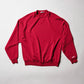 Mini Bama Softest Fleece Crewneck in Crimson