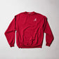 Logo Softest Fleece Crewneck in Crimson