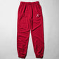 Logo Softest Fleece Jogger in Crimson
