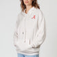 Logo Softest Fleece Hoodie in White