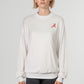 Logo Softest Fleece Crewneck in White