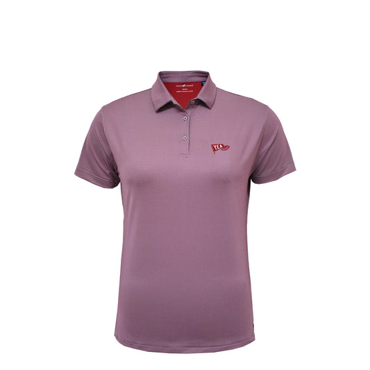 Women's Mini Houndstooth Polo