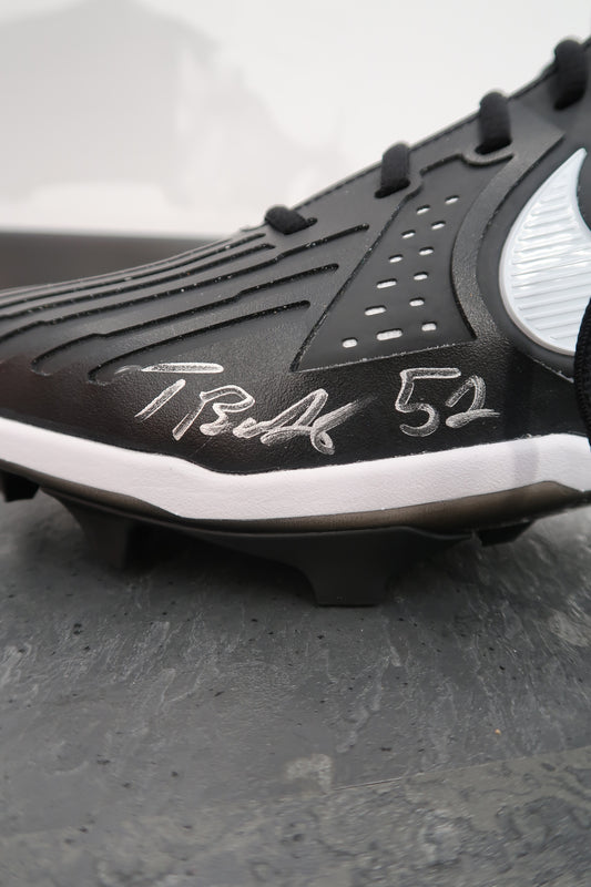 Tyler Booker Autographed Cleat