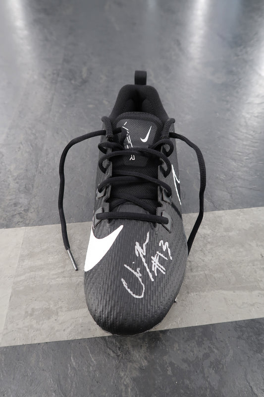 Malachi Moore Autographed Cleat
