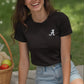 Logo Butter Soft Crew in Black