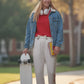 Roll Tide Softest Fleece Jogger in White