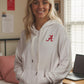 Logo Softest Fleece Hoodie in White