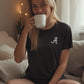 Logo Butter Soft Boxy Crop in Black