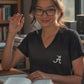 Logo Butter Soft V-Neck in Black