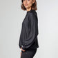 Mini Bama Softest Fleece Crewneck in Black