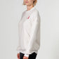 Logo Softest Fleece Crewneck in White
