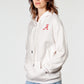 Logo Softest Fleece Hoodie in White