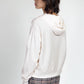 Mini Bama Softest Fleece Hoodie in White