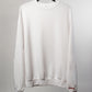 Mini Bama Softest Fleece Crewneck in White