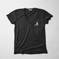 Logo Butter Soft V-Neck in Black