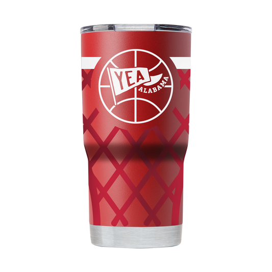 Yea Alabama 20oz Basketball Tumber