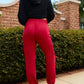 Roll Tide Softest Fleece Jogger in Crimson