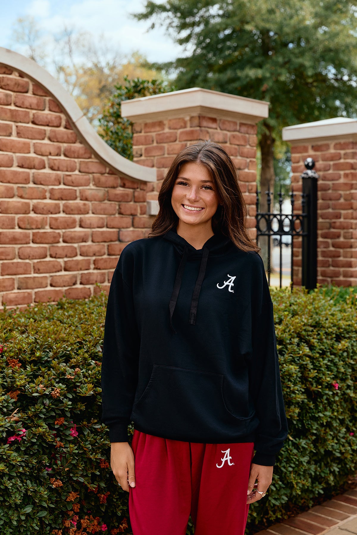 Logo Softest Fleece Hoodie in Black
