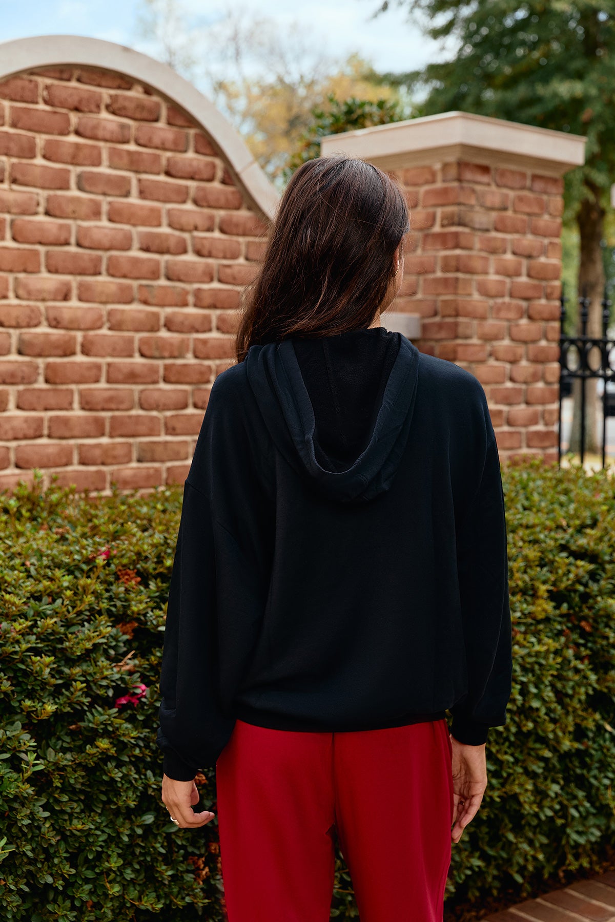 Logo Softest Fleece Hoodie in Black