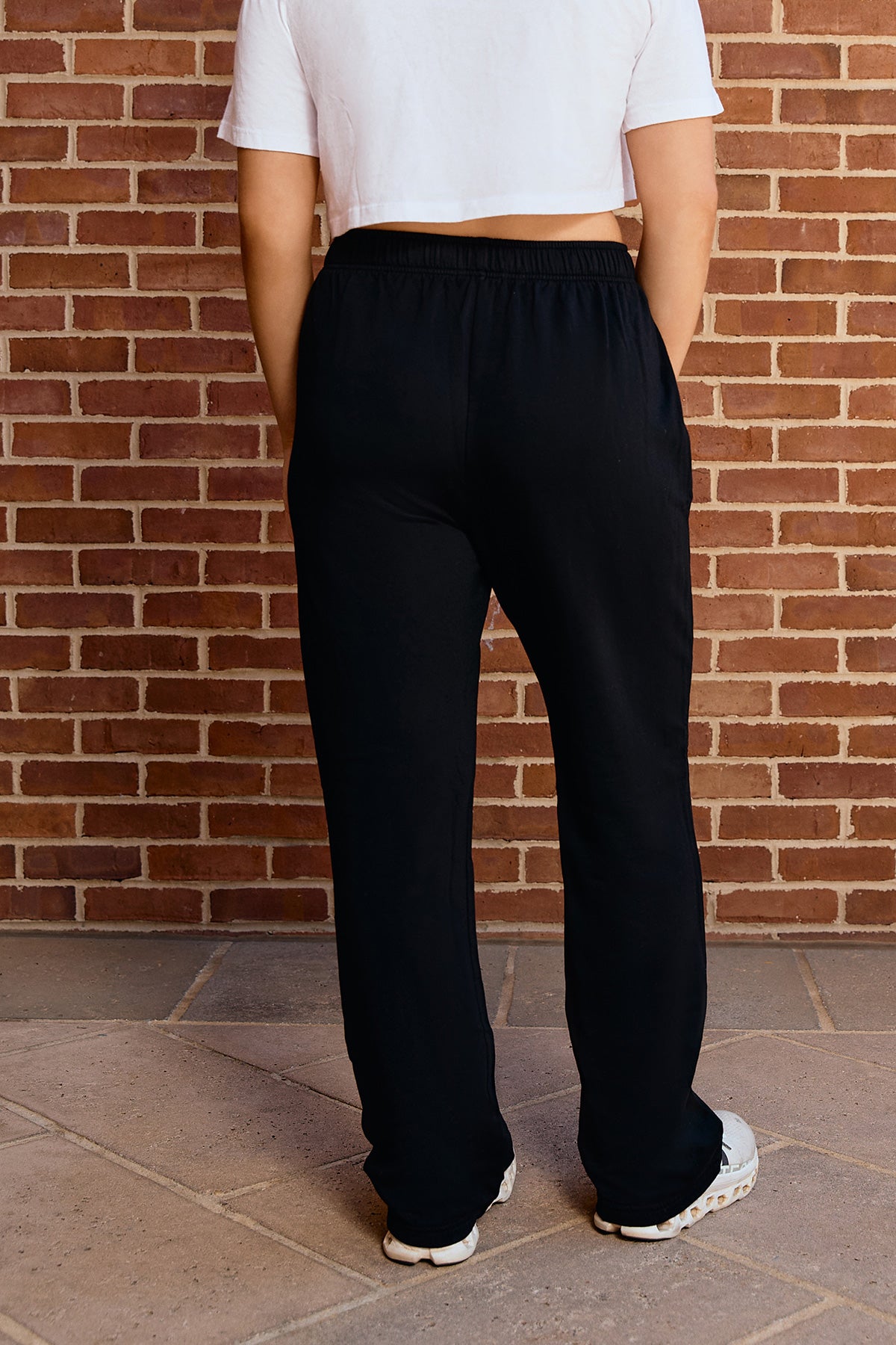 Roll Tide Softest Fleece Straight Leg Sweatpant in Black