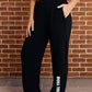 Roll Tide Softest Fleece Straight Leg Sweatpant in Black